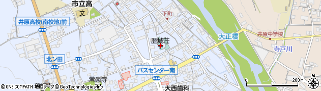 歴城荘周辺の地図