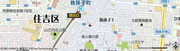 金田蒲鉾店周辺の地図