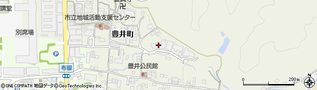 奈良県天理市豊井町290周辺の地図