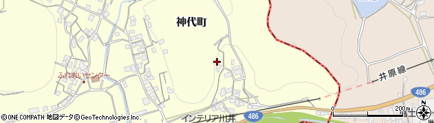 岡山県井原市神代町140周辺の地図