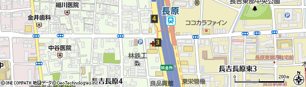 鳥貴族 長吉長原店周辺の地図