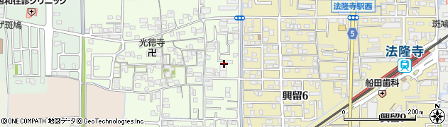 東服部公園周辺の地図