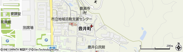 奈良県天理市豊井町96周辺の地図