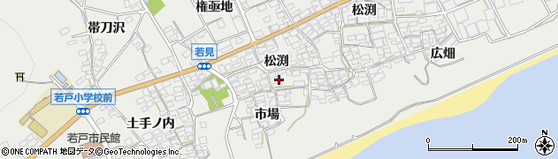 愛知県田原市若見町市場24周辺の地図
