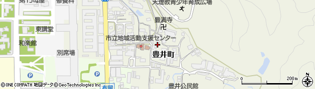 奈良県天理市豊井町359周辺の地図