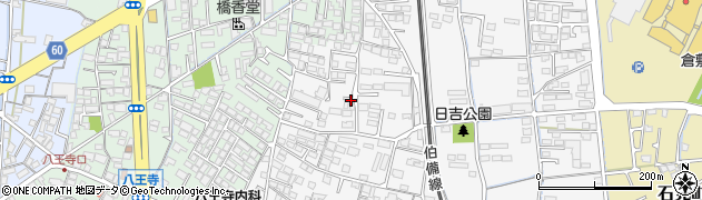 岡山県倉敷市日吉町周辺の地図