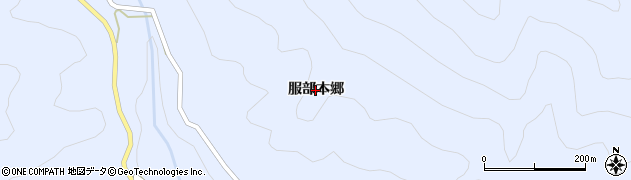 広島県福山市駅家町（服部本郷）周辺の地図