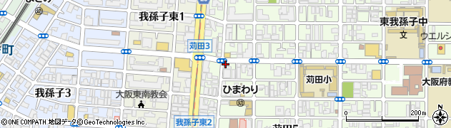 浜田建具株式会社周辺の地図
