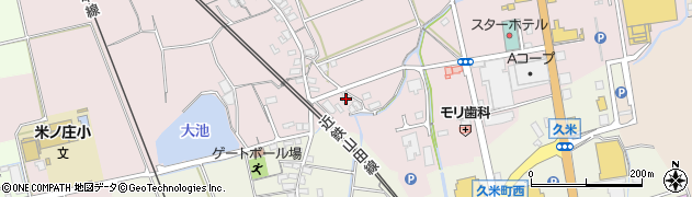 三重県松阪市市場庄町1075周辺の地図
