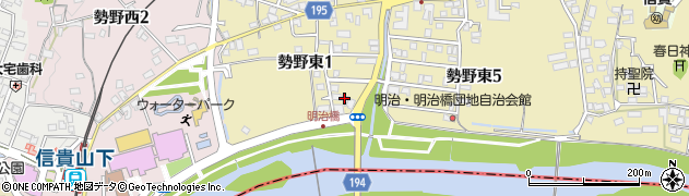 小森商事株式会社　奈良三郷町給油所周辺の地図
