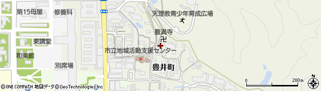 奈良県天理市豊井町362周辺の地図
