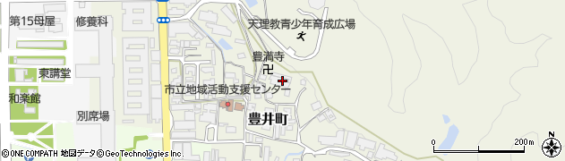 奈良県天理市豊井町355周辺の地図
