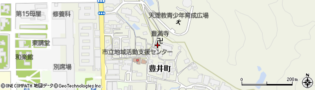 奈良県天理市豊井町368周辺の地図