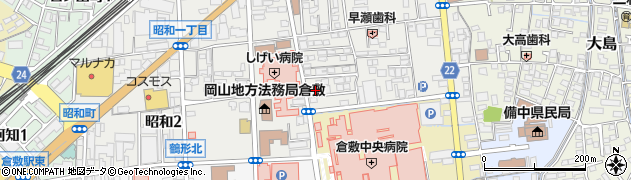 台湾屋台の味 銀湾周辺の地図
