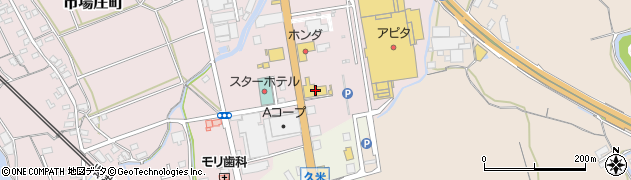 三重県松阪市市場庄町1288周辺の地図