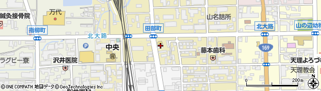奈良信用金庫天理支店周辺の地図