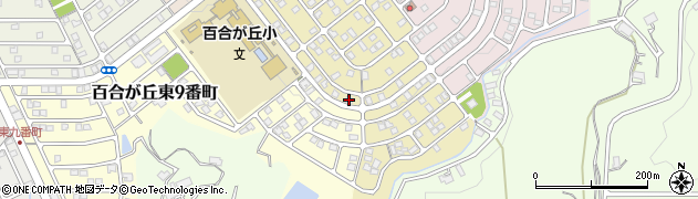 三重県名張市百合が丘東８番町91周辺の地図