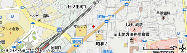 ダスキンライフケア倉敷駅前ステーション周辺の地図