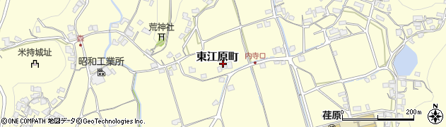 岡山県井原市東江原町2858周辺の地図