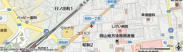 川井進法律事務所周辺の地図