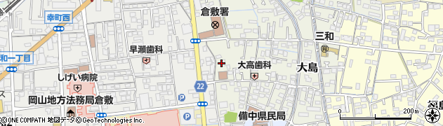 倉敷労働基準監督署周辺の地図