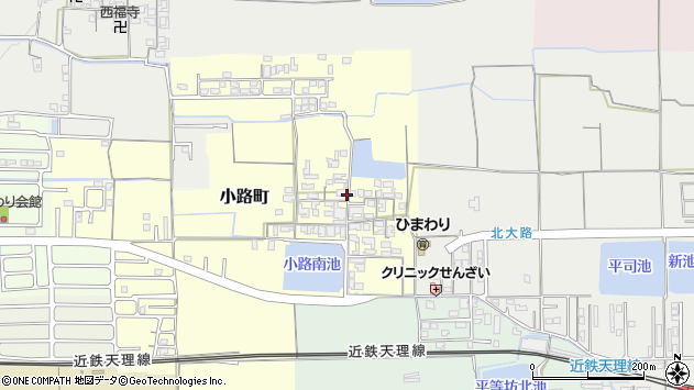 〒632-0096 奈良県天理市小路町の地図