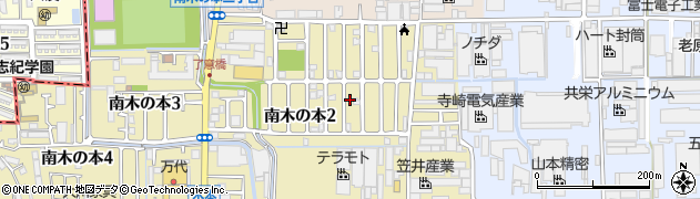 大阪府八尾市南木の本2丁目24 24の地図 住所一覧検索 地図マピオン