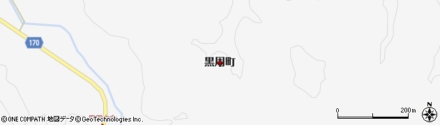 島根県益田市黒周町周辺の地図