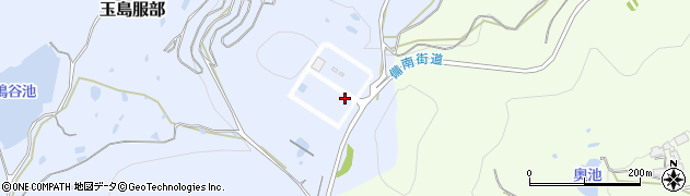 岡山県倉敷市玉島服部2885周辺の地図