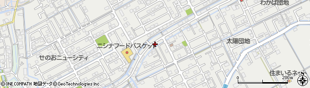 岡本クリーニング周辺の地図