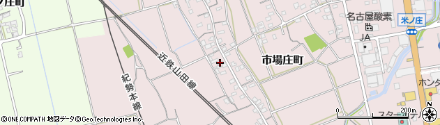 三重県松阪市市場庄町524周辺の地図