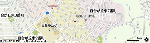 三重県名張市百合が丘東８番町153周辺の地図