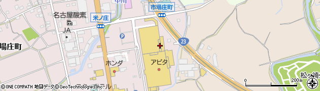三重県松阪市市場庄町1270周辺の地図