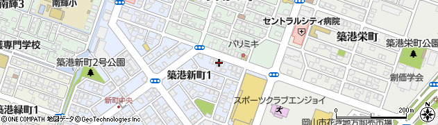 中本仏照堂周辺の地図