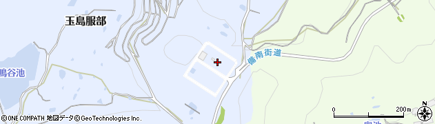 岡山県倉敷市玉島服部2846周辺の地図