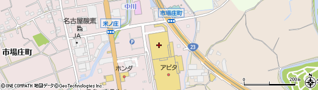 三重県松阪市市場庄町1263周辺の地図