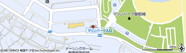御前崎市役所　観光物産会館なぶら館周辺の地図