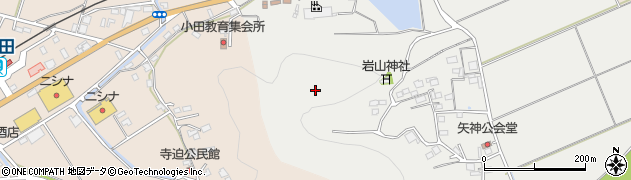 田鶴山周辺の地図