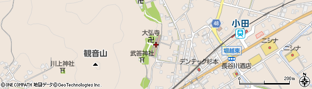 矢掛町立　矢掛寮周辺の地図