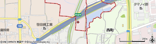 奈良県大和郡山市椎木町731周辺の地図