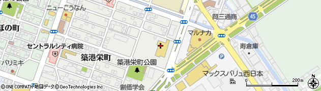 株式会社エブリイ　岡南築港店周辺の地図