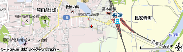 奈良県大和郡山市昭和町122周辺の地図