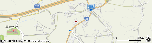 奈良県天理市福住町4245周辺の地図