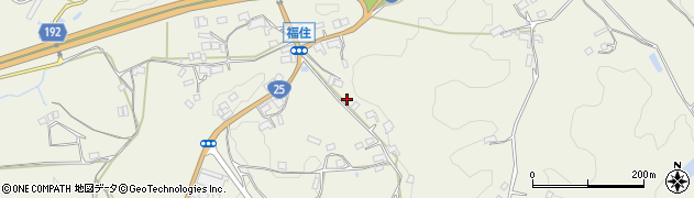 奈良県天理市福住町4089周辺の地図