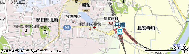 奈良県大和郡山市昭和町11周辺の地図