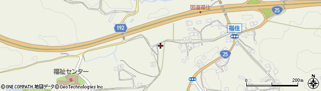 奈良県天理市福住町4410周辺の地図