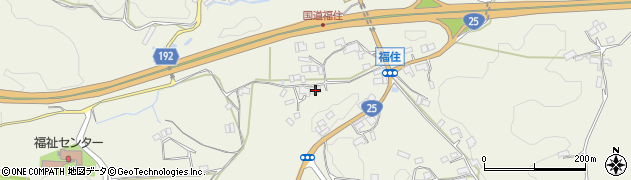 奈良県天理市福住町4441周辺の地図