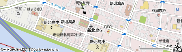 りらくる住之江店周辺の地図