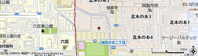 大阪府八尾市北木の本5丁目138周辺の地図