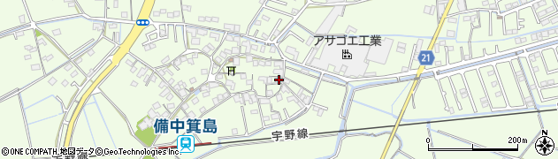 岡山県岡山市南区箕島710周辺の地図